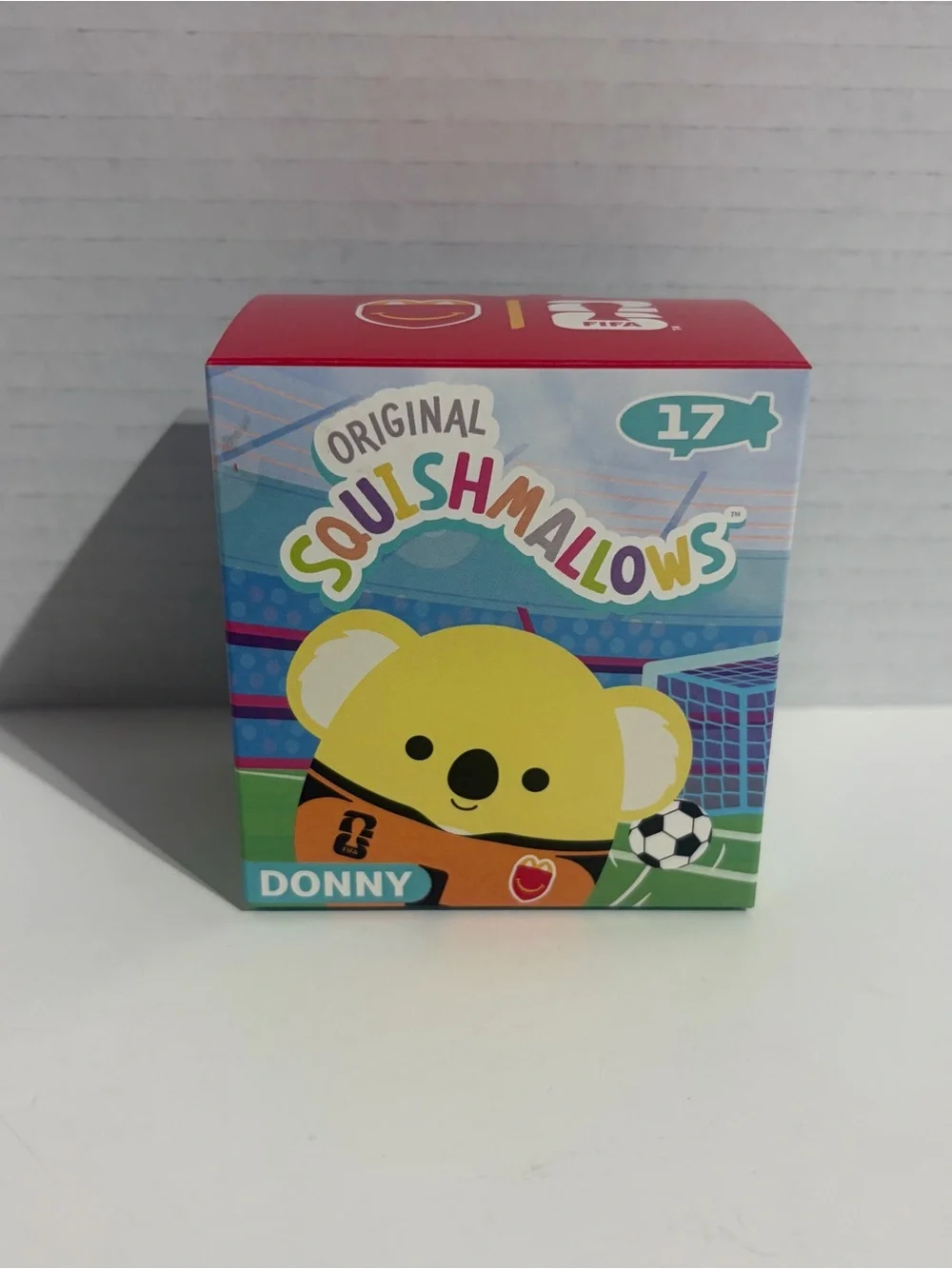 McDonald’s 2026 FIFA World Cup X Squishmallows 17 Donny Happy Meal Toy NEW